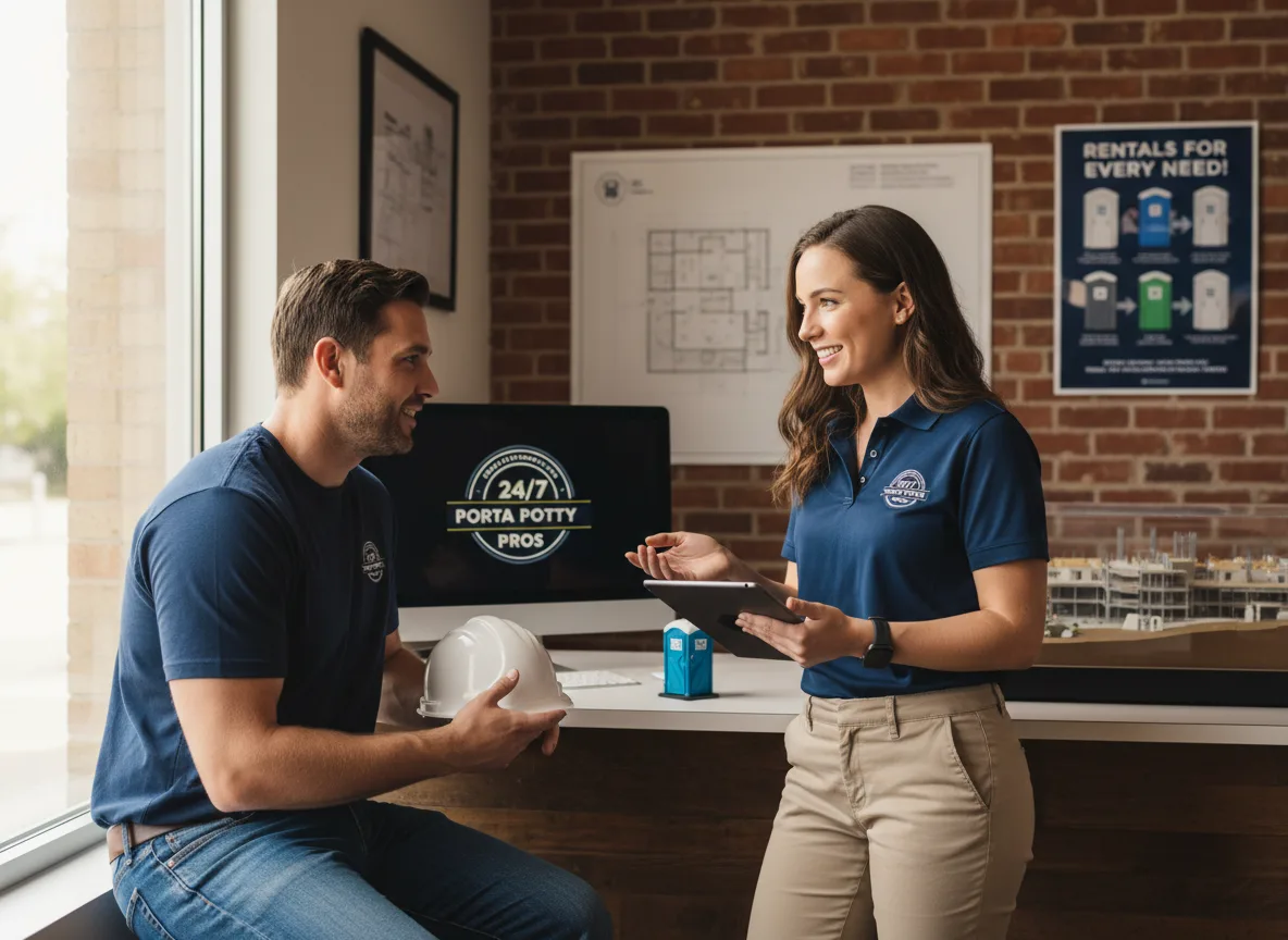 Flushing Toilet Rental Options in Inwood, IA